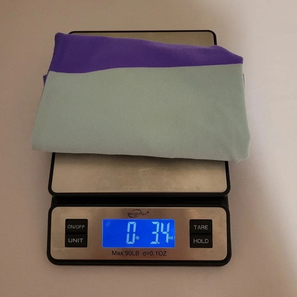 Lululemon Cool Racerback Bold Stripe Power Purple sz 2 - Picture 6 of 6